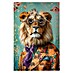 Reinders Glasbild Sophisticated Lion 