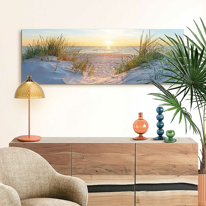 Reinders Glasbild Golden Hour (Golden Hour, B x H: 40 x 118 cm) | BAUHAUS