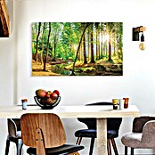 Reinders Glasbild Spring Forest (Spring Forest, B x H: 70 x 118 cm) | BAUHAUS