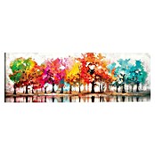 Reinders Glasbild Colour Forest (Colour Forest, B x H: 40 x 118 cm) | BAUHAUS