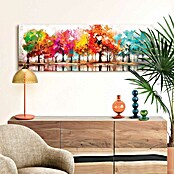 Reinders Glasbild Colour Forest (Colour Forest, B x H: 40 x 118 cm) | BAUHAUS