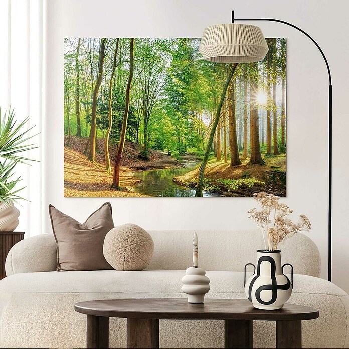 Reinders Glasbild Spring Woods (Spring Woods, B x H: 100 x 140 mm) | BAUHAUS