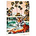 Reinders Glasbild Vintage Tiger 
