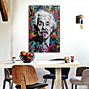 Reinders Glasbild Einstein Tongue (Einstein Tongue, B x H: 60 x 90 cm) | BAUHAUS