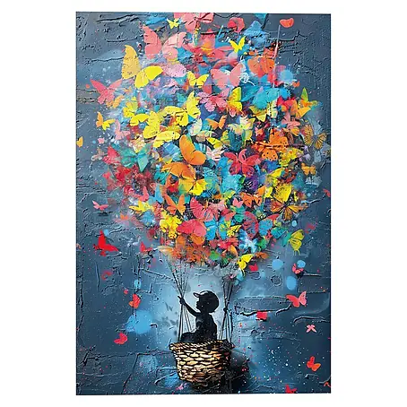 Reinders  Glasbild Colourful Up