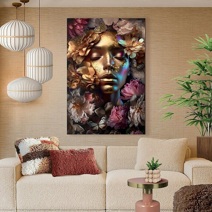 Reinders Glasbild Golden Dream (Golden Dream, B x H: 78 x 116 cm) | BAUHAUS