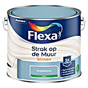 Flexa Strak op de Muur Muurverf (Grijsblauw, Mat, 2,5 l) | BAUHAUS