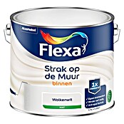 Flexa Strak op de Muur Muurverf (Wolkenwit, Mat, 2,5 l) | BAUHAUS