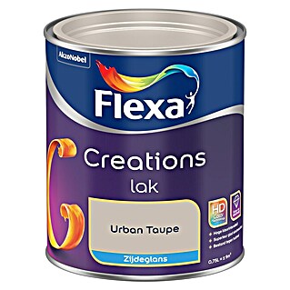 Flexa Creations Kleurlak (Urban Taupe, Zijdeglans, 750 ml, Op waterbasis)