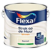 Flexa Strak op de Muur Muurverf (Roomwit, Mat, 2,5 l) | BAUHAUS