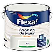 Flexa Strak op de Muur Muurverf (Wit, Mat, 2,5 l) | BAUHAUS