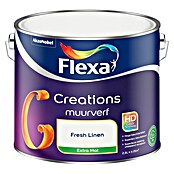 Flexa Creations Muurverf (Fresh Linen, Extra mat, 2,5 l) | BAUHAUS