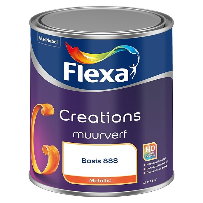 Flexa Creations Muurverf Metallic (888, 950 ml) | BAUHAUS