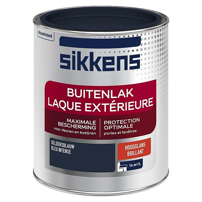 Sikkens Buitenlak (Geldersblauw, 750 ml, Hoogglans) | BAUHAUS