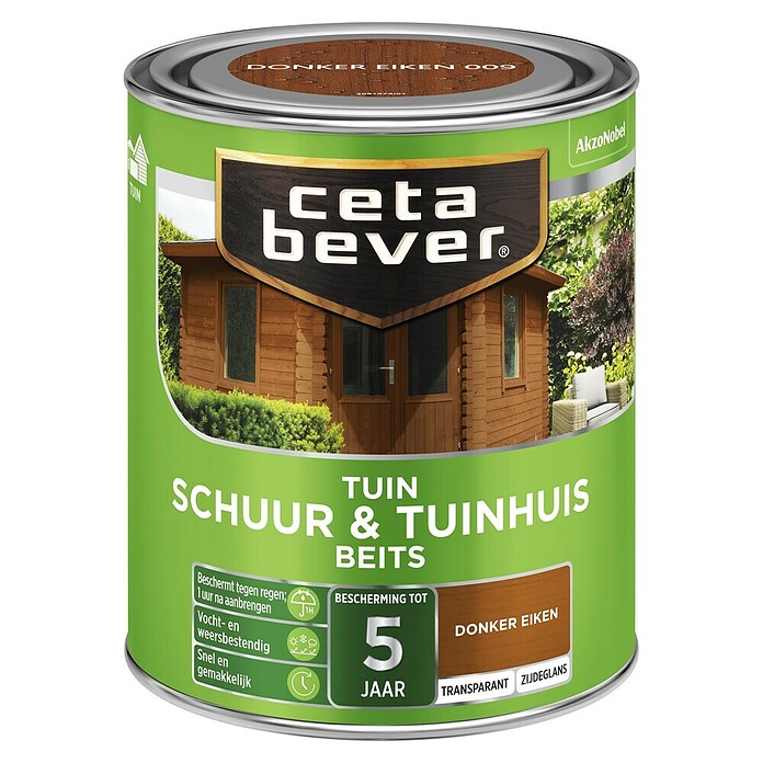 Cetabever Houtbeits (Donker eiken, 750 ml, Zijdeglans) | BAUHAUS