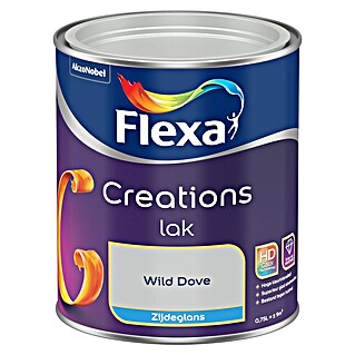 Flexa Creations Kleurlak (Wild Dove, Zijdeglans, 750 ml, Op waterbasis)