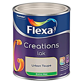 Flexa Creations Kleurlak (Urban Taupe, Extra mat, 750 ml, Op waterbasis)