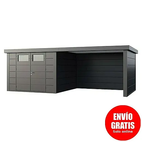 Telluria  Caseta para jardín Classico 3030 con salón a la derecha