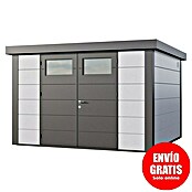 Telluria Caseta metálica Classico 3330 (Medidas ext. (An x Pr): 348 x 318 cm, Acero, Blanco/Antracita, Sin set) | BAUHAUS