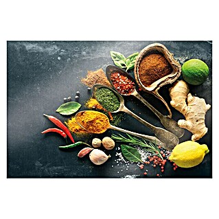 CUCINE Küchenrückwand (Variety of Spice, 60 x 40 cm, Stärke: 6 mm, Einscheibensicherheitsglas (ESG))