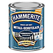 Hammerite Metall-Schutzlack Hammerschlag (Dunkelblau, 250 ml, Glänzend, Lösemittelhaltig)