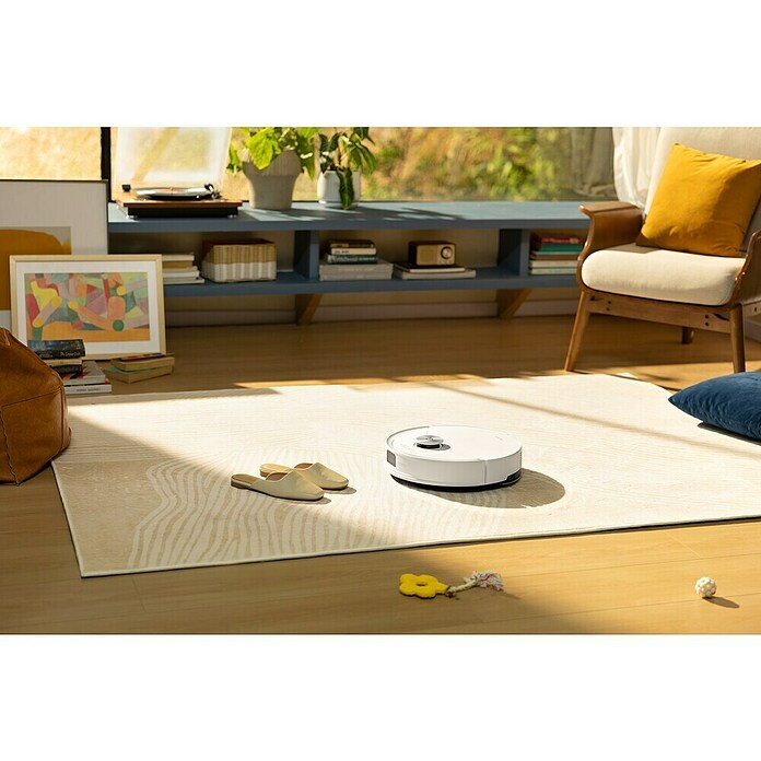 Roborock Robot aspirador con mopa Q10 VF White (Potencia de aspiración: 10.000 Pa, Duración de la batería: 150 min, Capacidad del robot: 500 ml, Blanco) | BAUHAUS