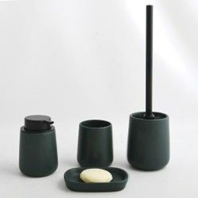 MSV Maonie Dispensador de jabón (Cerámica, Verde oscuro) | BAUHAUS