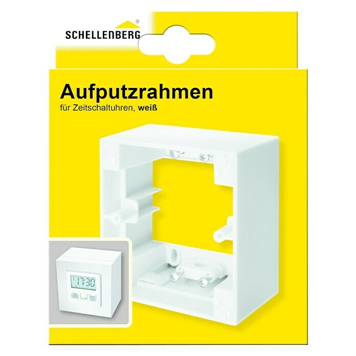 Schellenberg Aufputzrahmen (82 x 82 x 39 mm, Weiß)