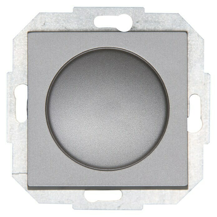 LED-Dimmer (Silber, 7 - 110 W, Kunststoff, Unterputz)