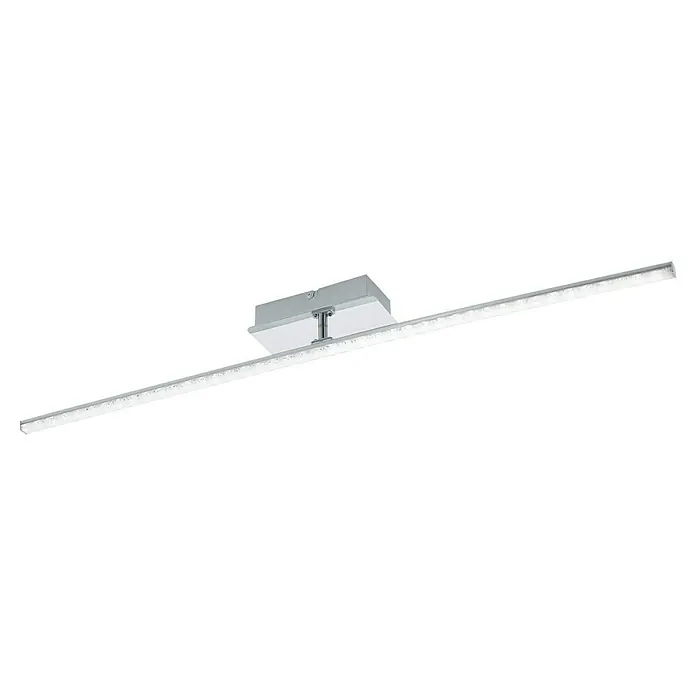 Tween Light Plafón LED Rezzato - 7 W, L x An x Al: 9 x 90 x 11,5 cm, Cromo, Claro, 1 ud. - Lámpara de techo elegante con un diseño largo y delgado.