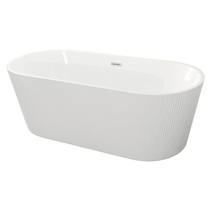 Sanotechnik Samostojeća kada Reno  (D x Š x V: 170 x 75 x 58 cm, Sanitarni akril, Bijela) | BAUHAUS