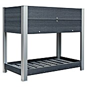 Visoka gredica  (91 x 51 x 80 cm, Kompozitni materijal, Antracit) | BAUHAUS