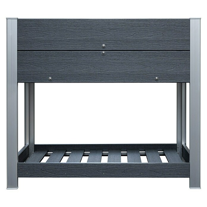 Visoka gredica  (91 x 51 x 80 cm, Kompozitni materijal, Antracit) | BAUHAUS