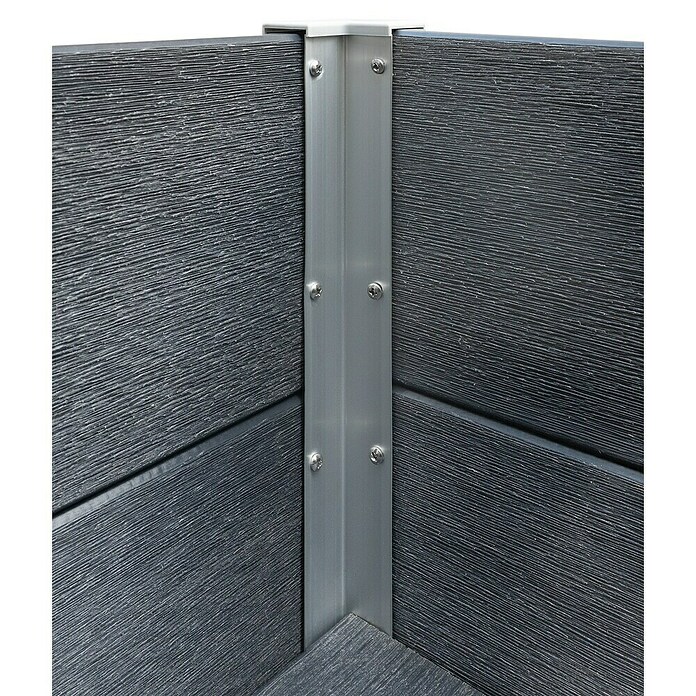 Visoka gredica  (91 x 51 x 80 cm, Kompozitni materijal, Antracit) | BAUHAUS