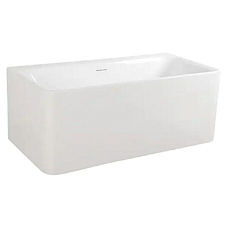 Sanotechnik Freistehende Badewanne Paris (L x B x H: 170 x 80 x 58,5 cm, Acryl, Weiß)