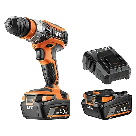 AEG Pro 18V Akku-Schlagbohrschrauber-Set BSB 18C2X