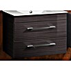 Camargue Stella K Waschtischunterschrank (47 x 80 x 55 cm, 2 Schubkästen, Darkoak, Matt)