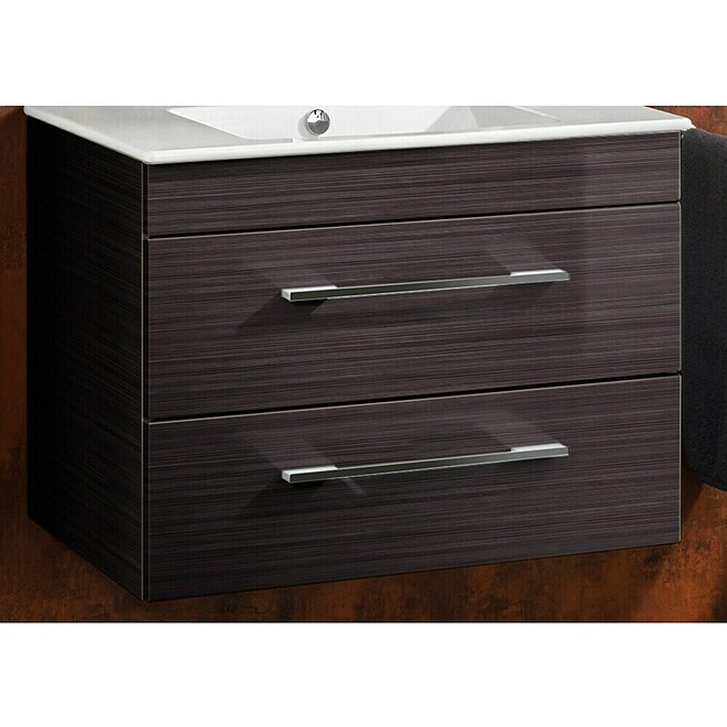 Camargue Stella K Waschtischunterschrank  (Dark Oak)