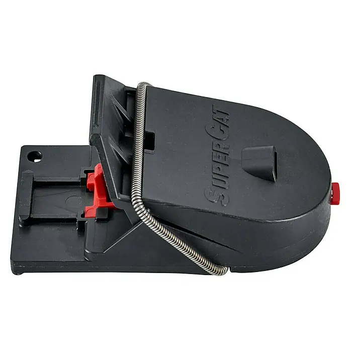 Swissinno Ratonera Supercat Pro - Trampa para atrapar animales vivos - Una trampa para ratones SuperCat, un producto eficaz para el control de plagas. Ideal para uso en interiores, para una eliminación rápida y limpia de roedores.