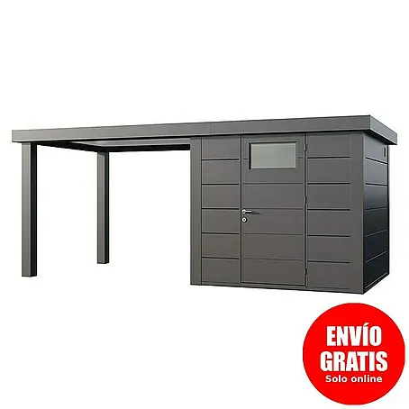 Telluria  Caseta para jardín Classico 2424 con salón abierto a la izquierda