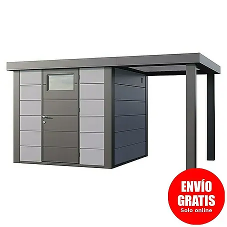 Telluria  Caseta para jardín Classico 2424 con salón abierto a la derecha