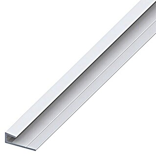 Kantoflex Rahmeneinfass Profil (1.000 x 25 x 5,1 mm, Aluminium, Silber)