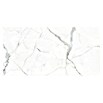 Feinsteinzeugfliese Rock Ford (L x B x S: 60 x 120 x 0,8 cm, Weiß/Grau, Glänzend) | BAUHAUS