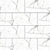 Feinsteinzeugfliese Rock Ford (L x B x S: 60 x 120 x 0,8 cm, Weiß/Grau, Glänzend) | BAUHAUS