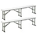 Banco de camping plegable Every Set de 2 