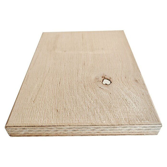 Sperrholzplatte Fixmaß BB/BB (Birke, L x B x S: 1 200 x 600 x 15 mm) | BAUHAUS