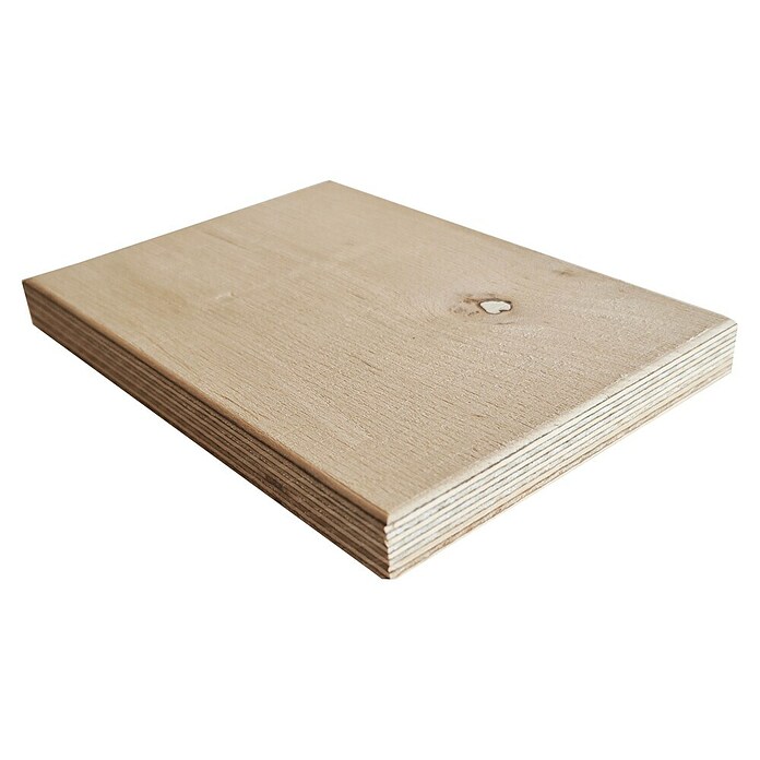 Sperrholzplatte Fixmaß BB/BB (Birke, L x B x S: 1 200 x 600 x 15 mm) | BAUHAUS