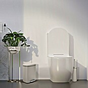 Spirella Cubo con pedal Akira (5 l, Acero inoxidable, Topo) | BAUHAUS
