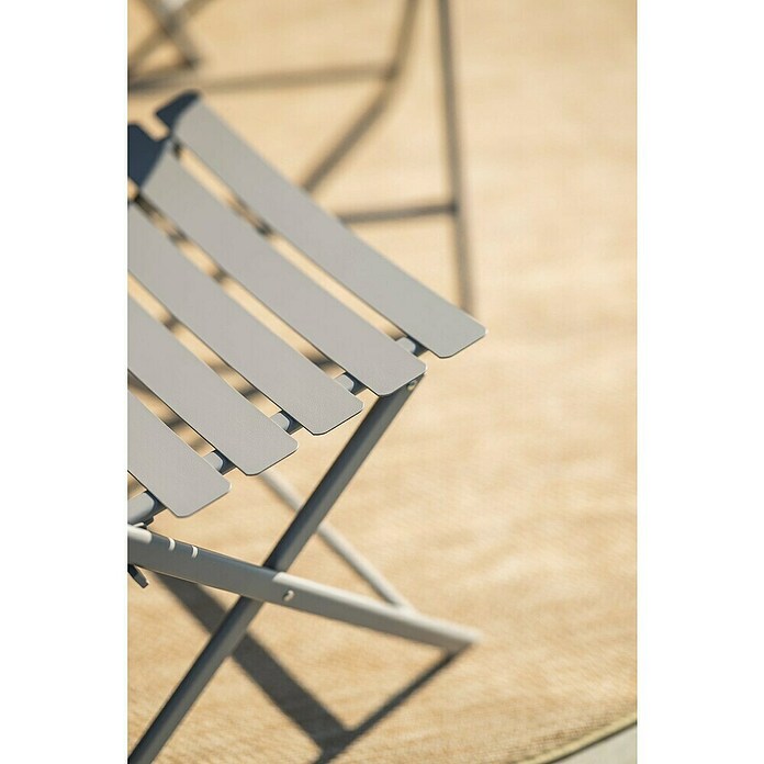 Garden Impressions Tuinmeubelset Bistro Alfa (3 -delig, Taupe, Aluminium) | BAUHAUS