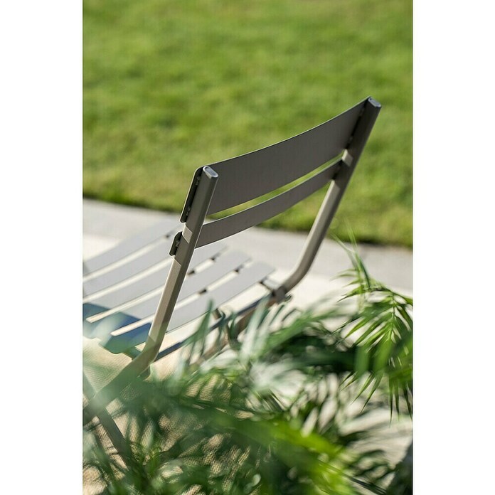 Garden Impressions Tuinmeubelset Bistro Alfa (3 -delig, Taupe, Aluminium) | BAUHAUS